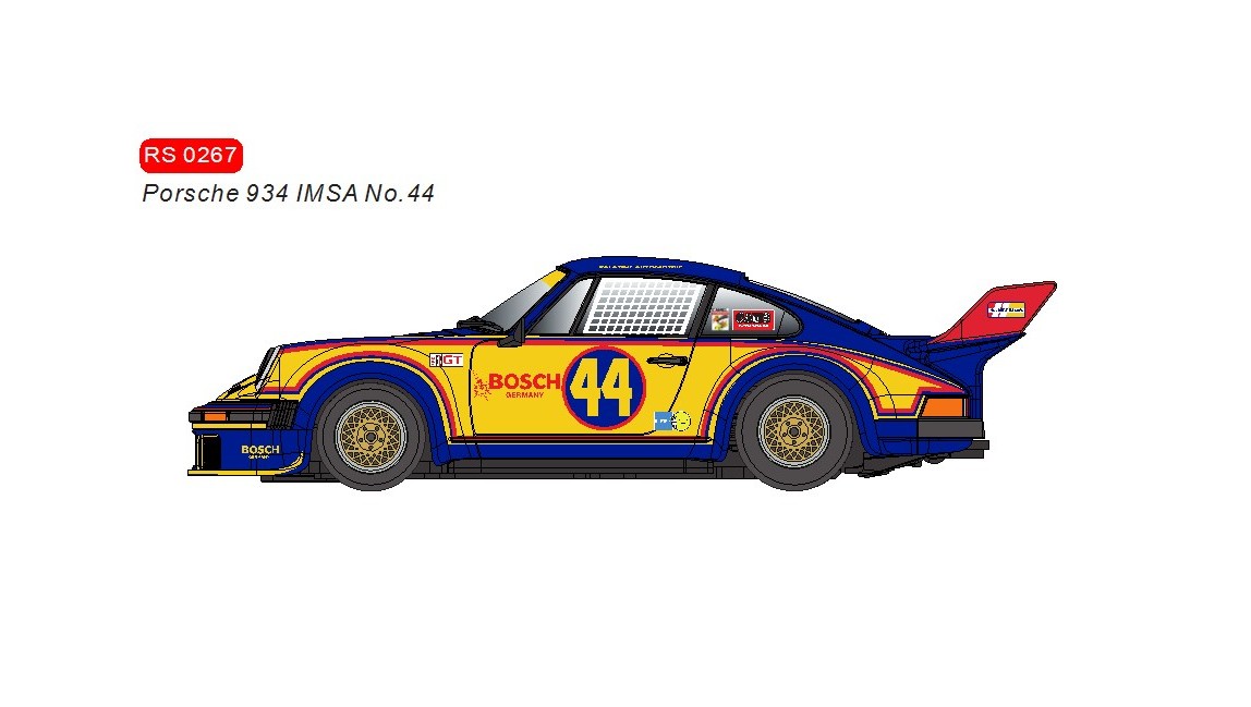 RS0267 Porsche 934 IMSA number 44